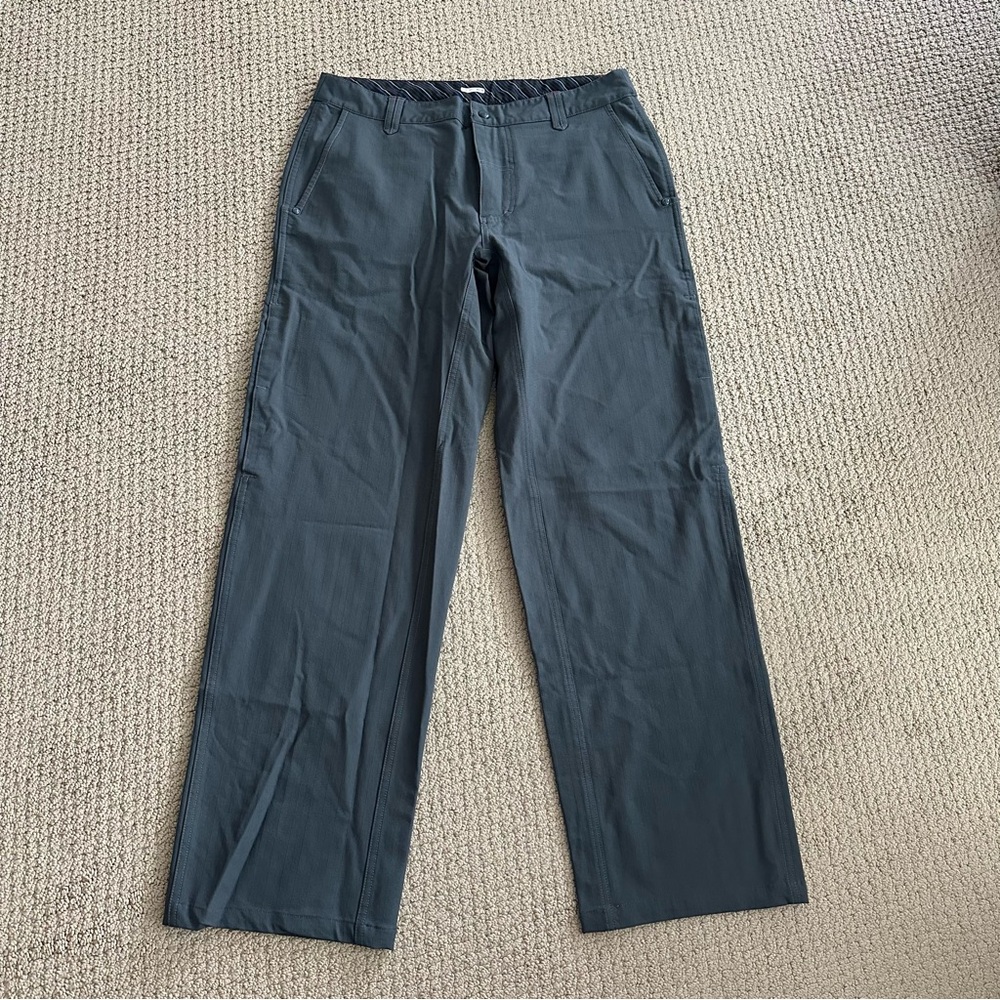 Lululemon blue/Gray Chinos with Relaxed Fit